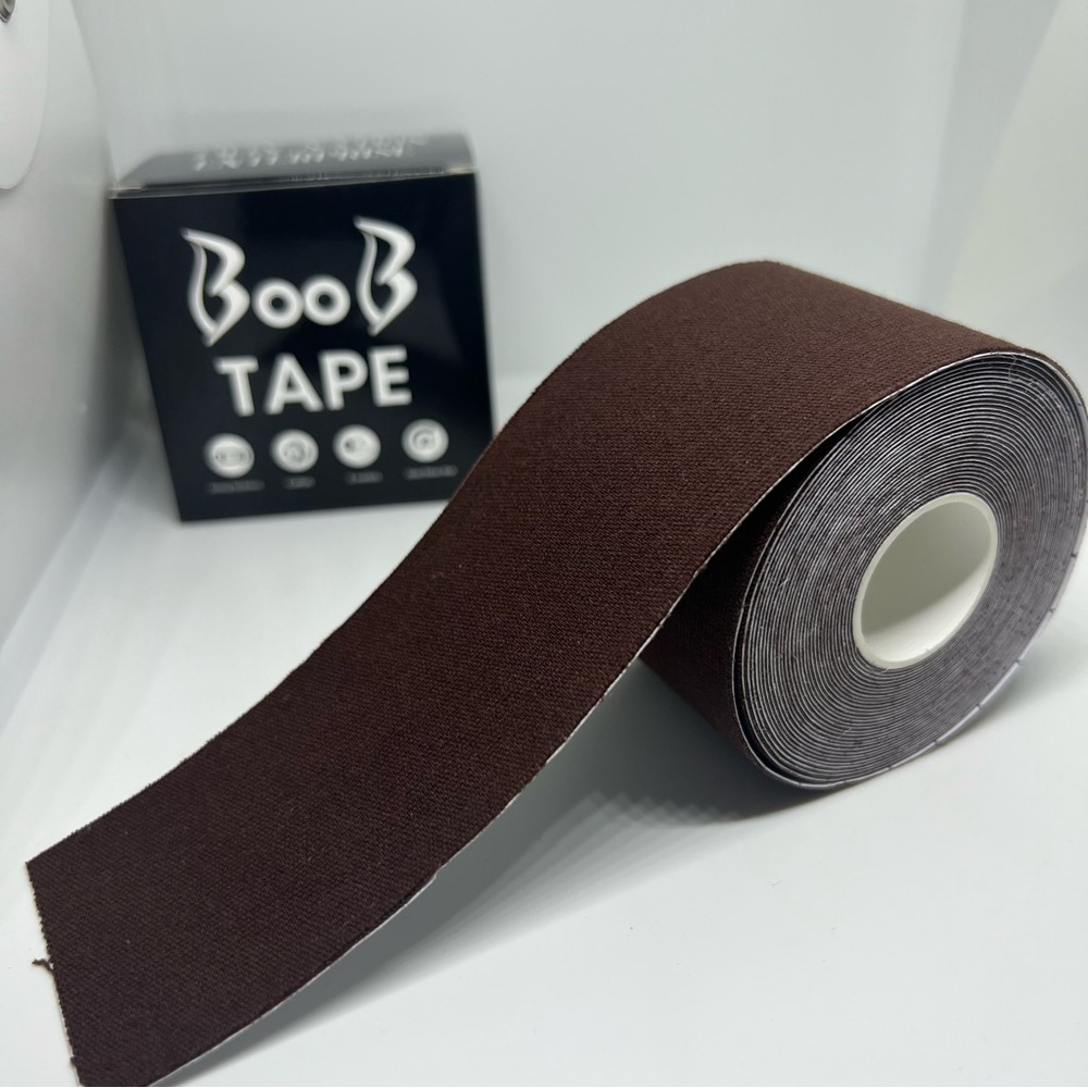 Boob Tape -  Color- Coffee, Size 5cm * 5m, Bra size A and B